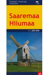 Sarema ir Hiuma turistinis žemėlapis 1 : 200 000